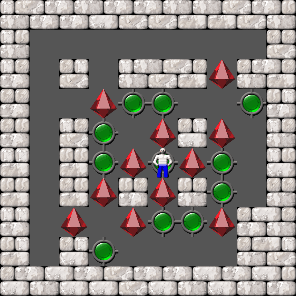 Sokoban Chrysalis Variations 01 level 10